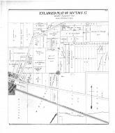 Enlarged Plat of Section 17, Part of Morrison, Whiteside County 1893